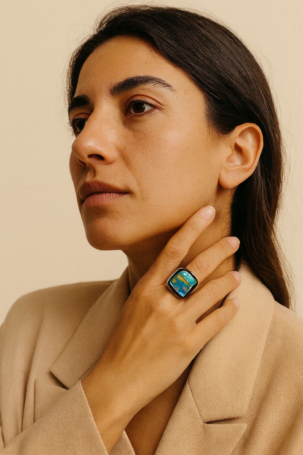 arnstadt-kristall-glasschmuck-ringe-gruen